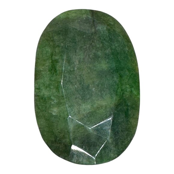 Natural Emerald Gemstone Oval Cut 79.1grams 58x40x26mm 397 Carats Extra Large - Picture 11 of 11
